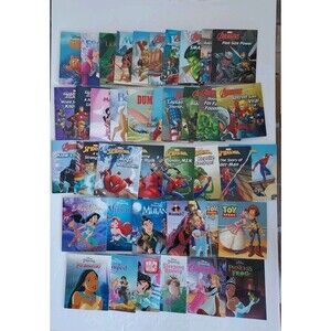 40 Disney Pixar Marvel Avengers Spider Man Mini Books - Autumn Publishing